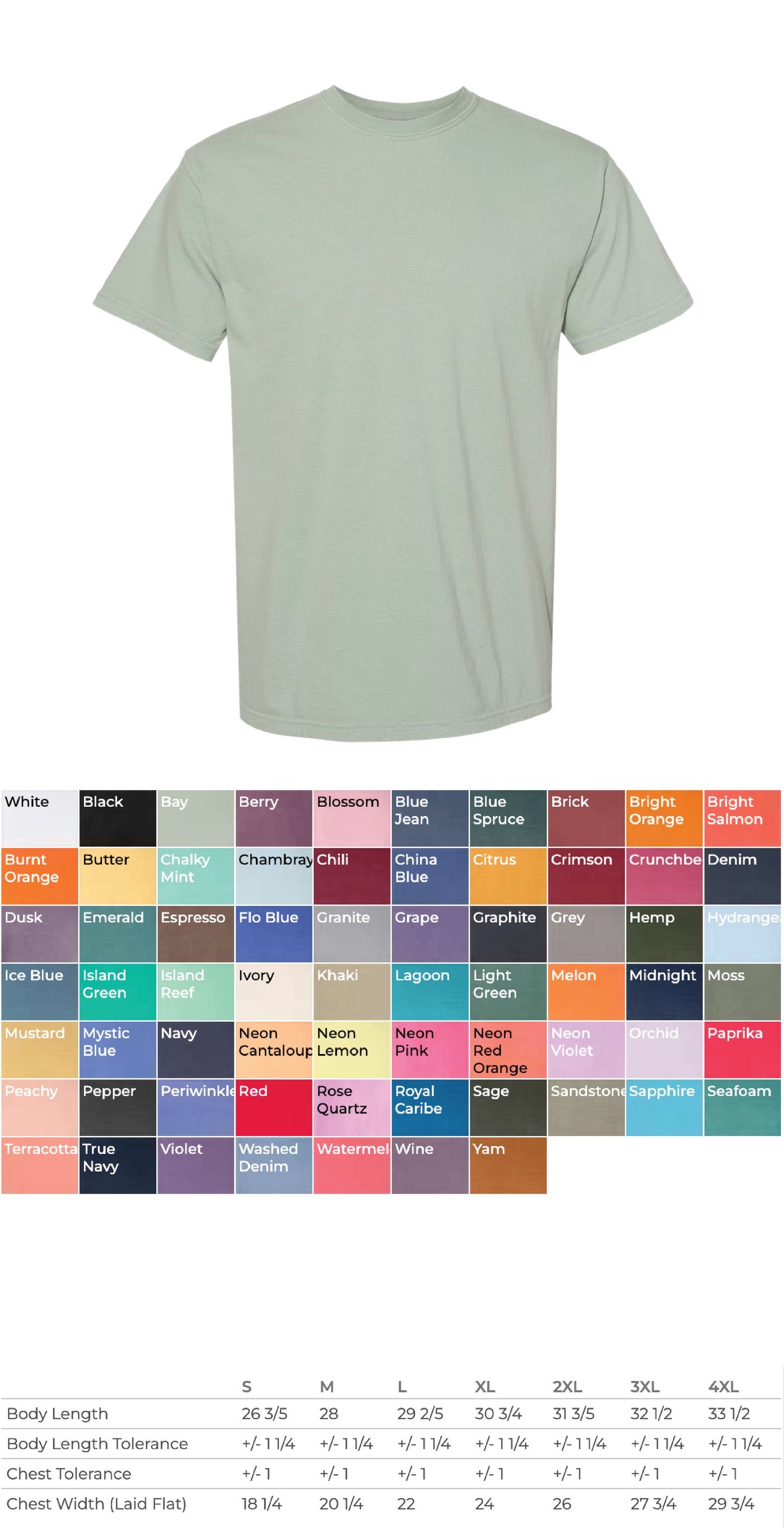 Comfort Colors 1717