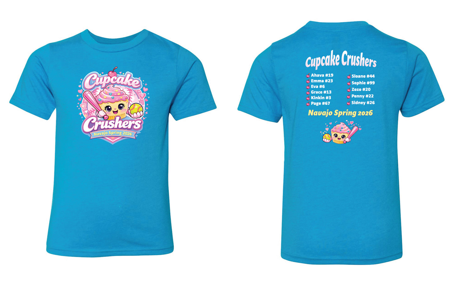 Cupcake Crushers Youth T-Shirt