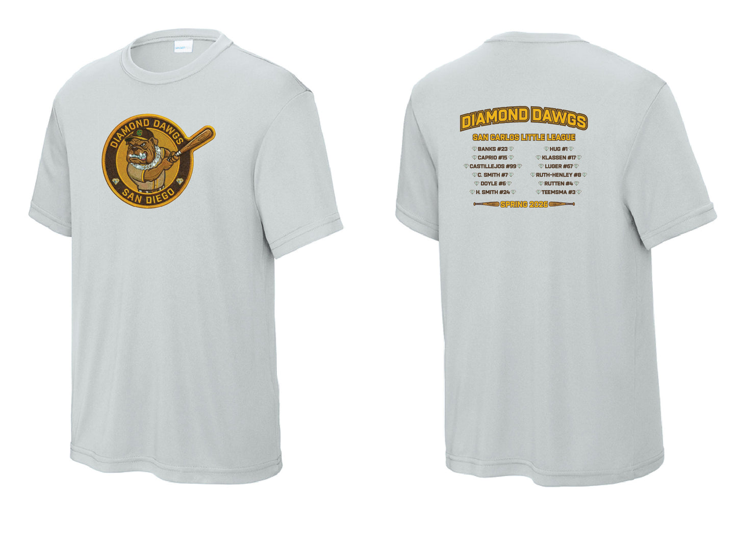 Diamond Dogs Youth Performance T-Shirt