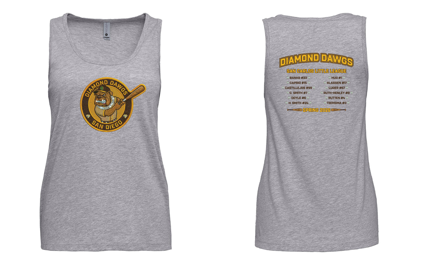 Diamond Dogs Ladies' Tank