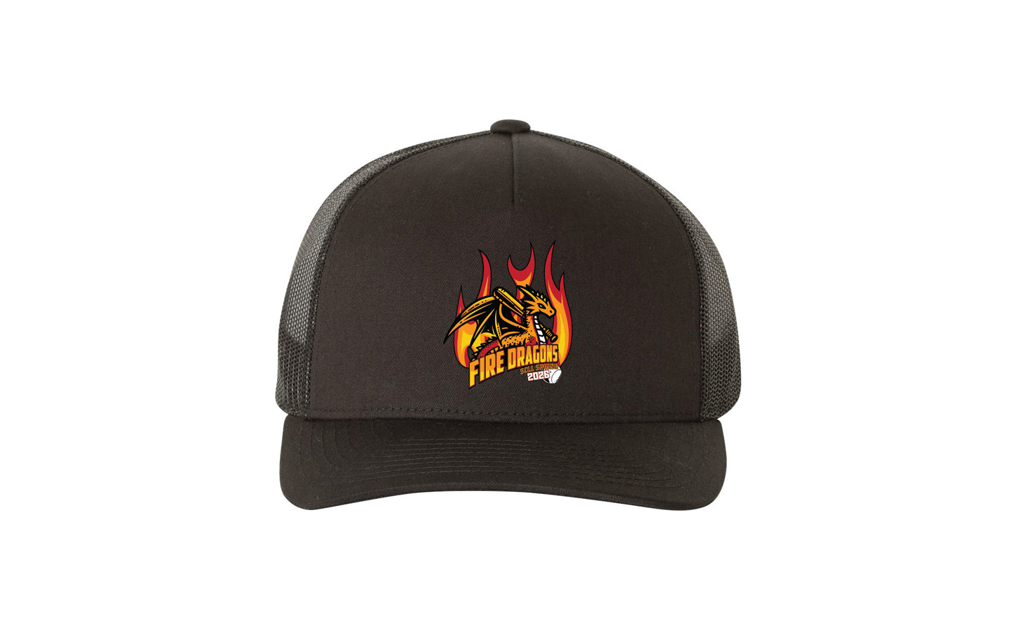 Fire Dragons Adult Hat