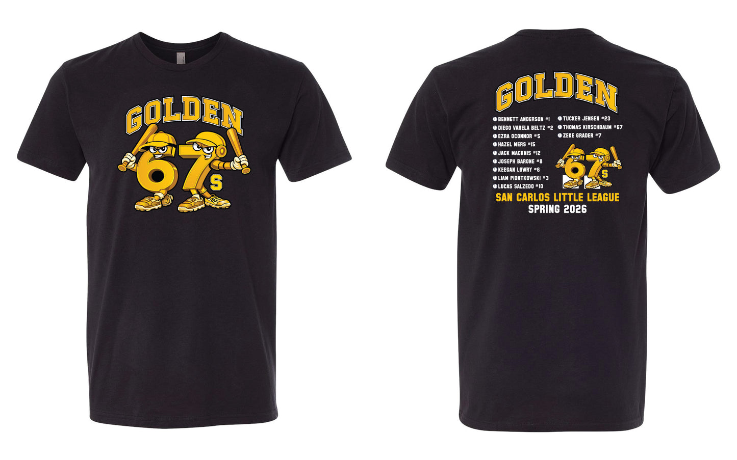 Golden 67s Adult T-Shirt