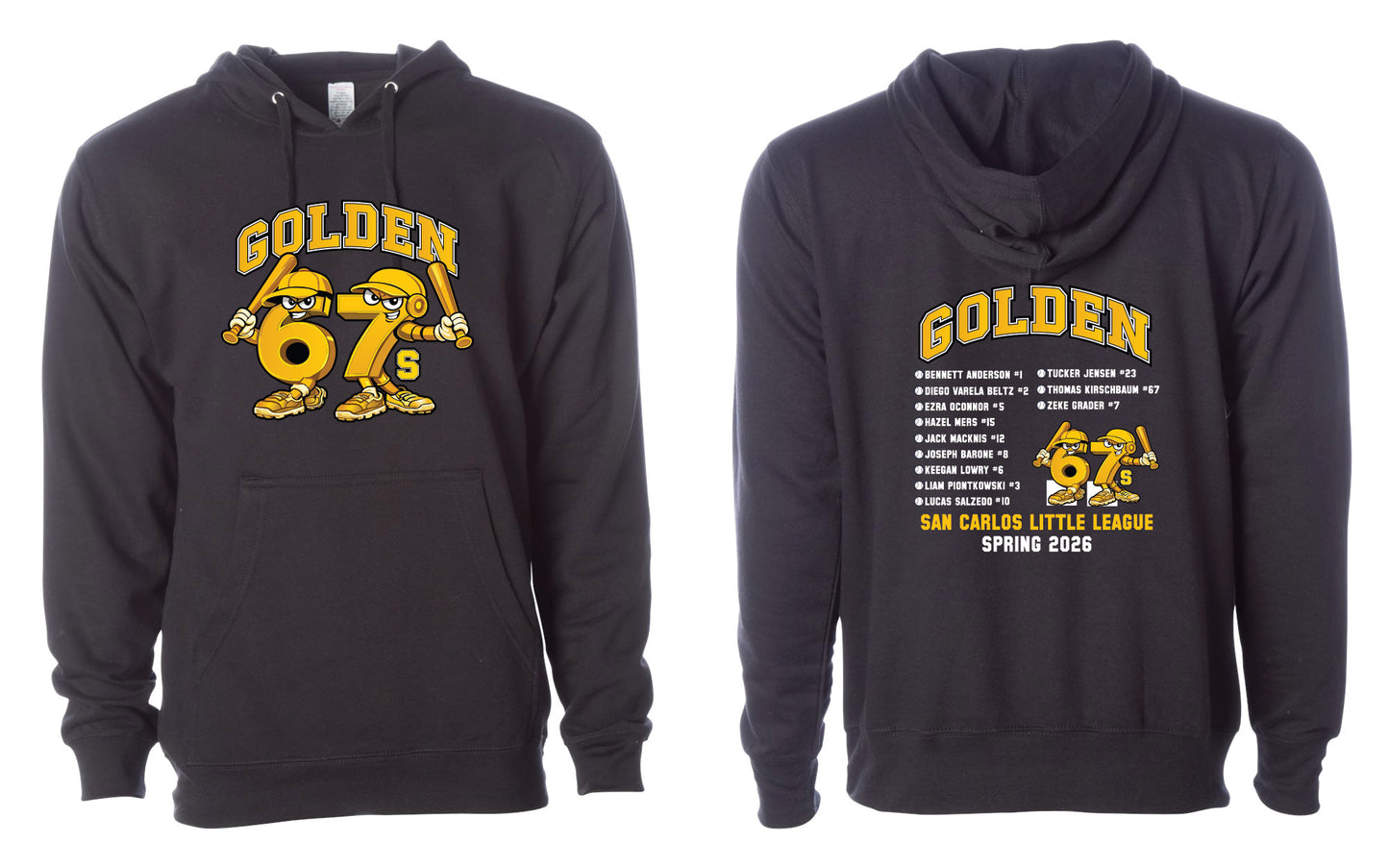 Golden 67s Adult Hoodie