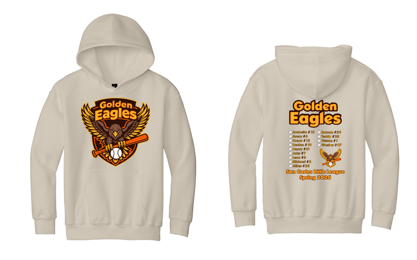 Golden Eagles Youth Hoodie