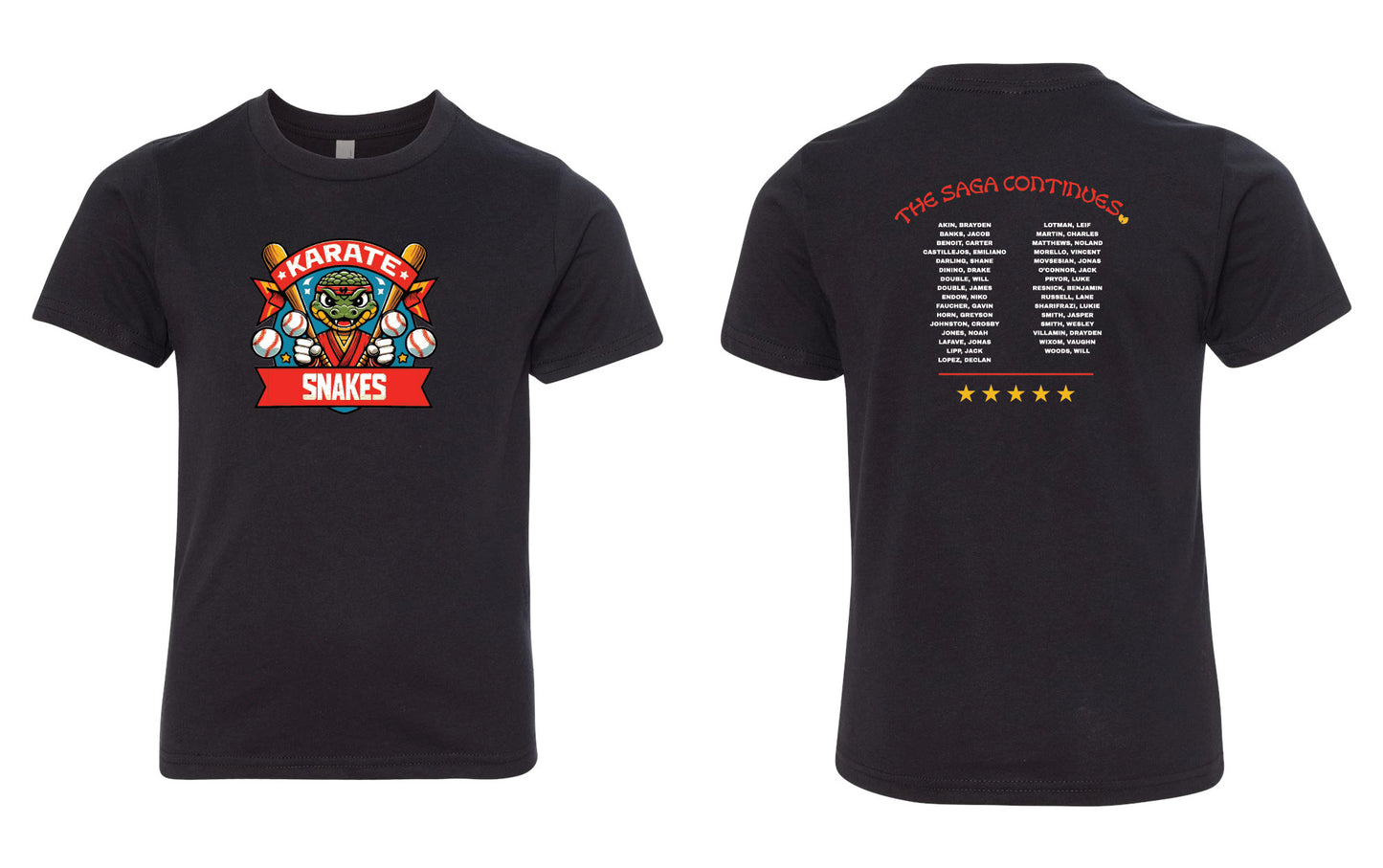 Karate Snakes Legacy Youth T-Shirt