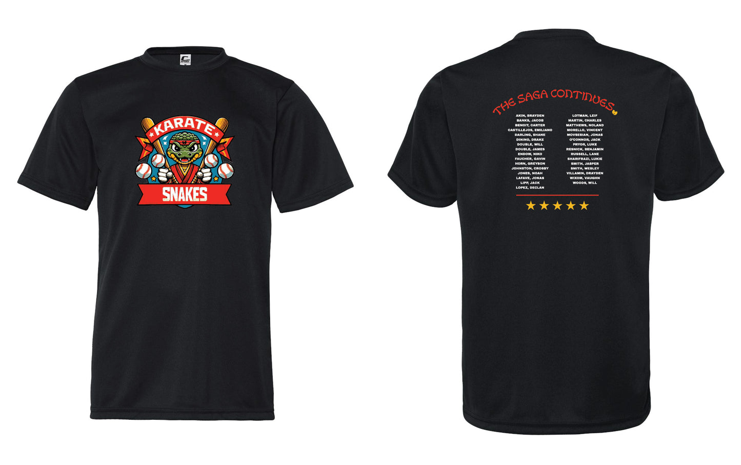 Karate Snakes Legacy Youth Performance T-Shirt