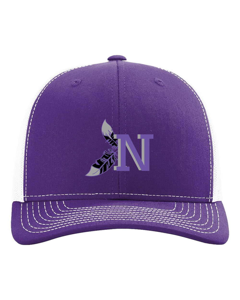Trucker Hat - Purple/White