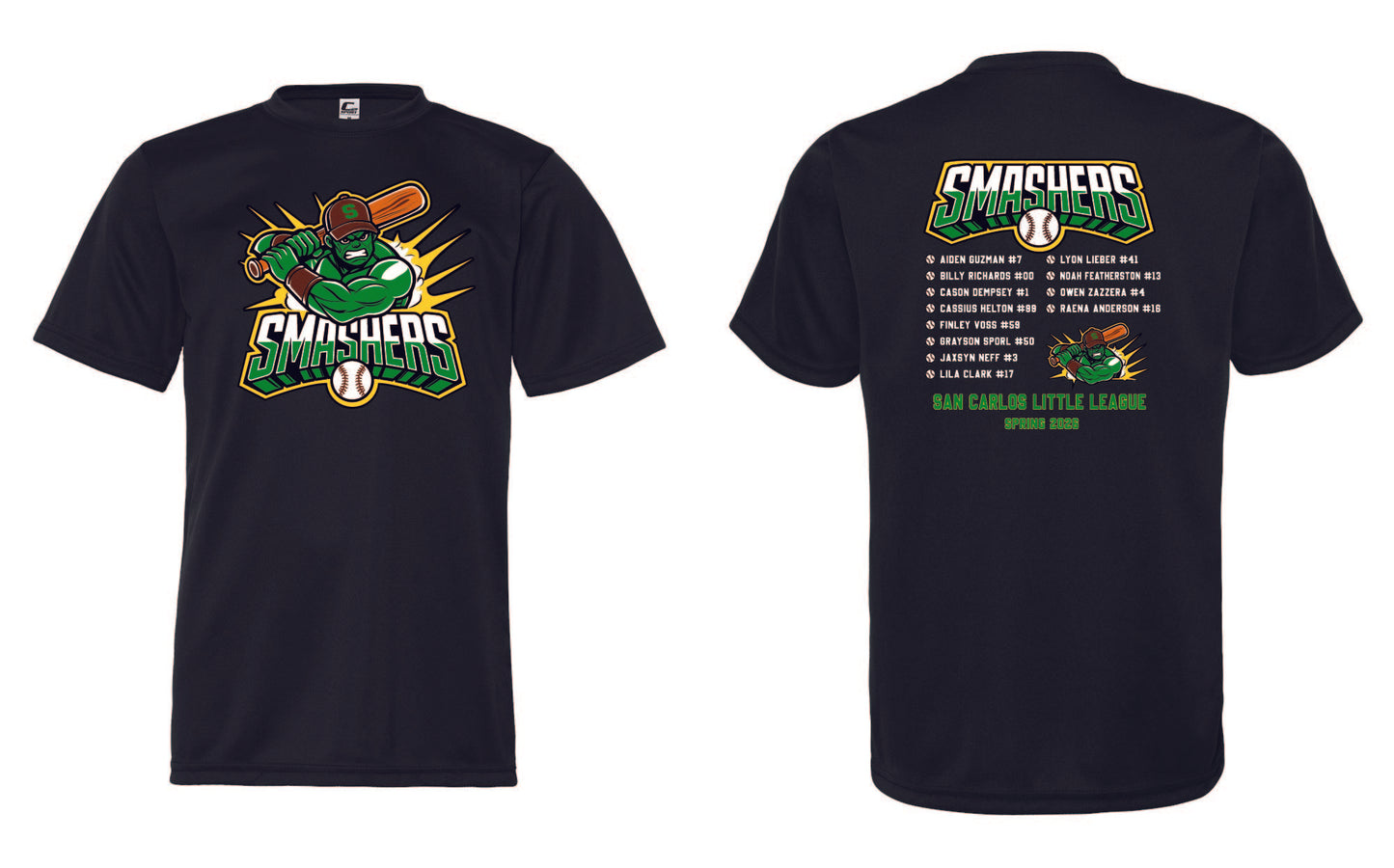 Smashers Youth Performance T-Shirt