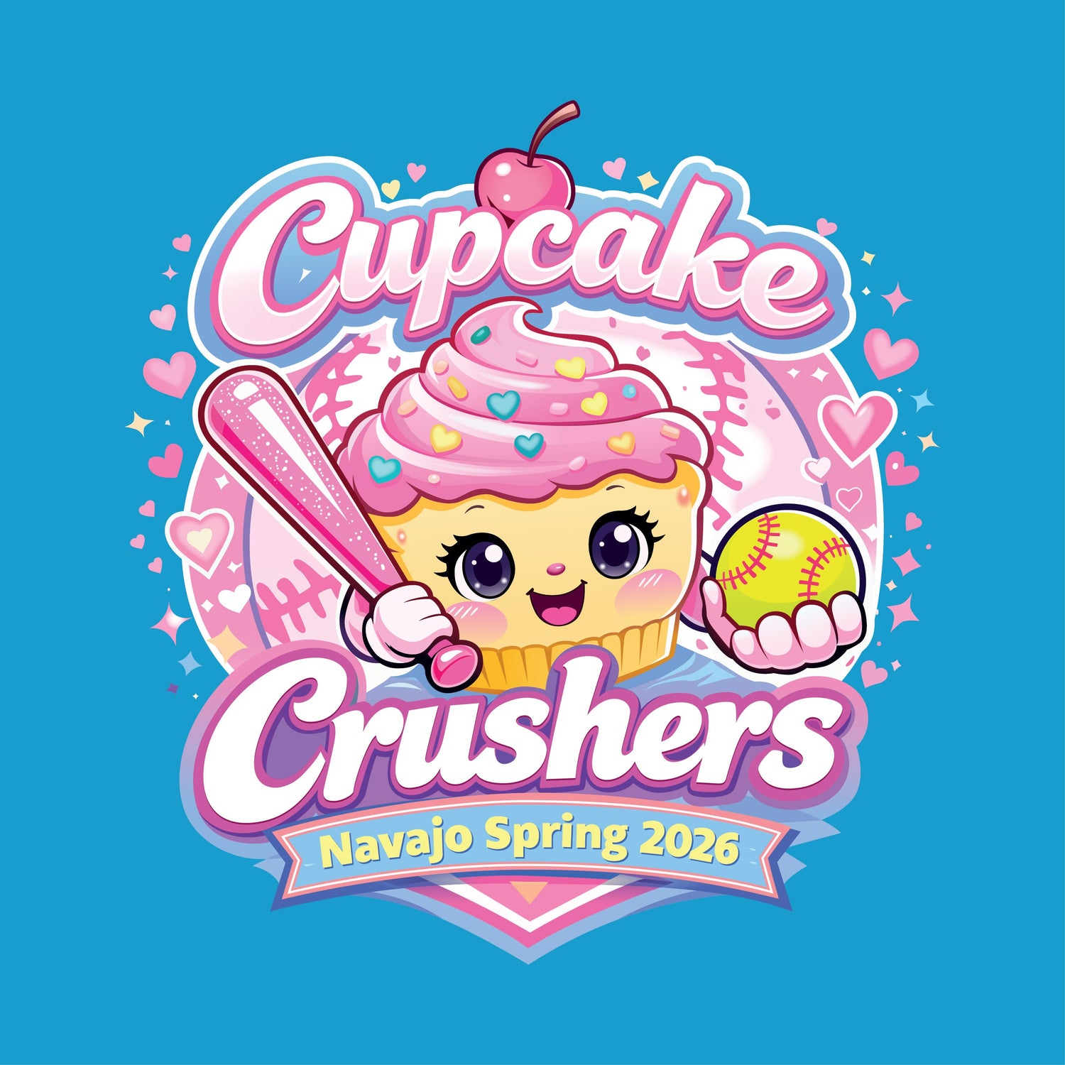 Cupcake Crushers Spring 2026 Team Gear