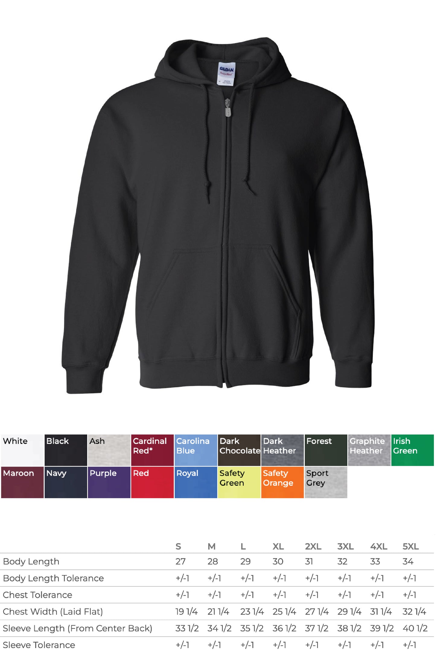 Gildan 18600 Midweight