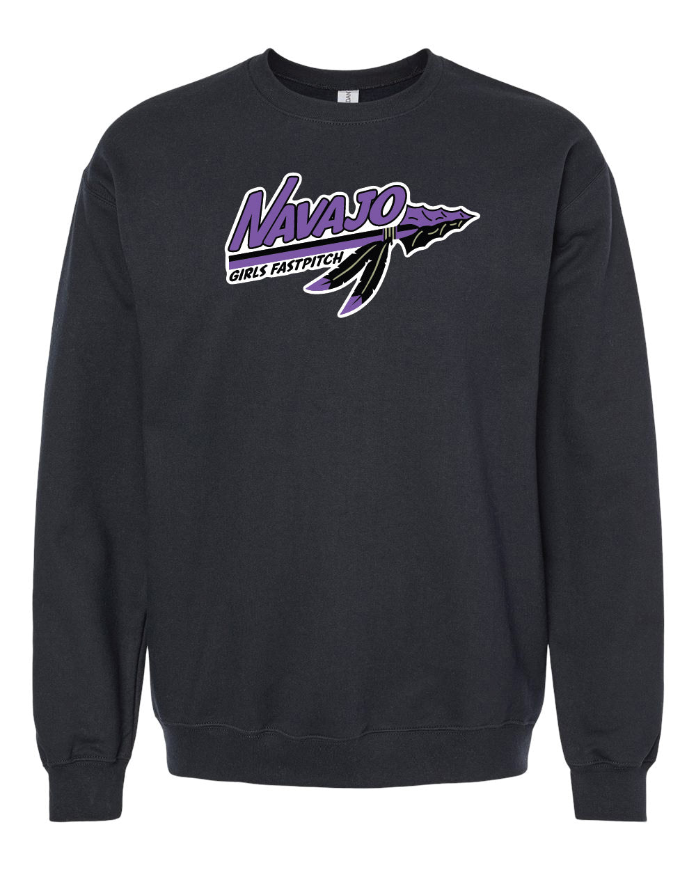 Men's Crewneck Sweatshirt - Black