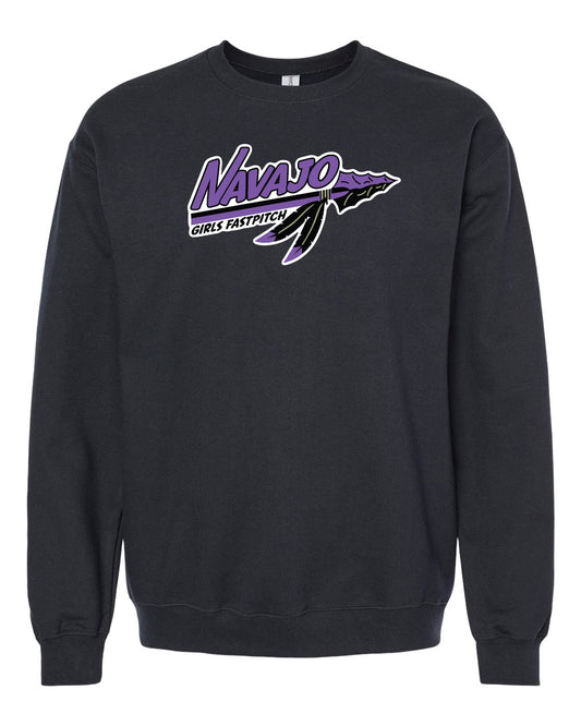Men's Crewneck Sweatshirt - Black