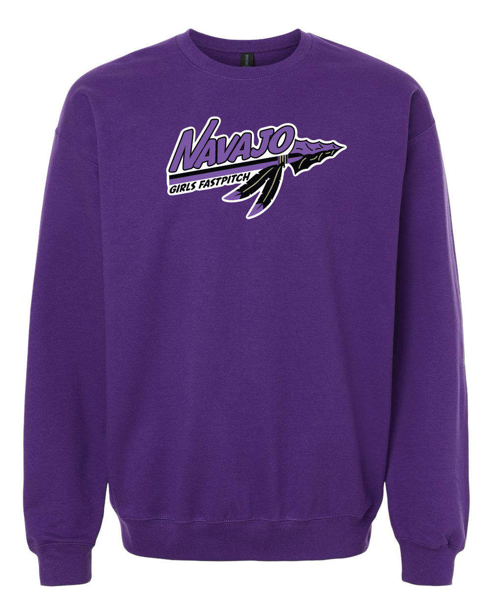 Men's Crewneck Sweatshirt - Purple