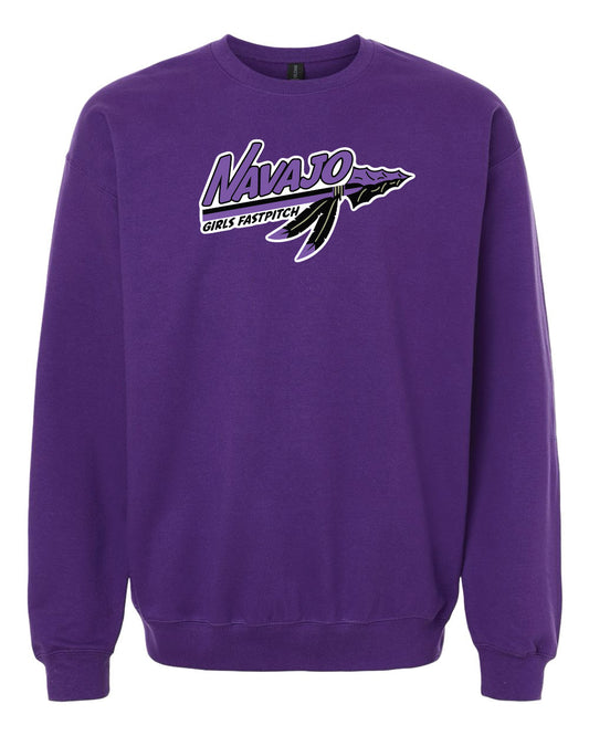 Men's Crewneck Sweatshirt - Purple