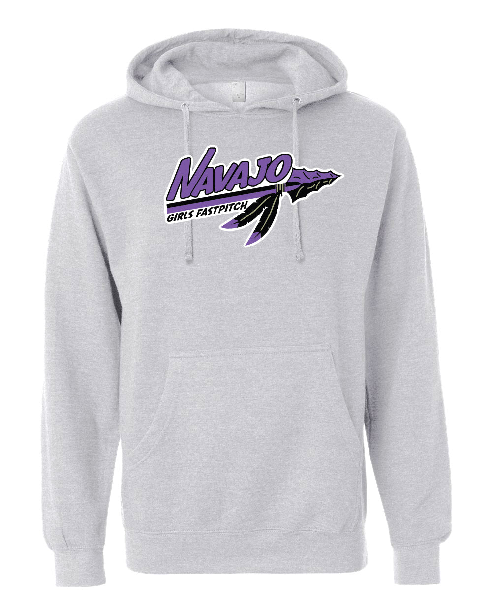 Men's Pullover Hoodie - Grey