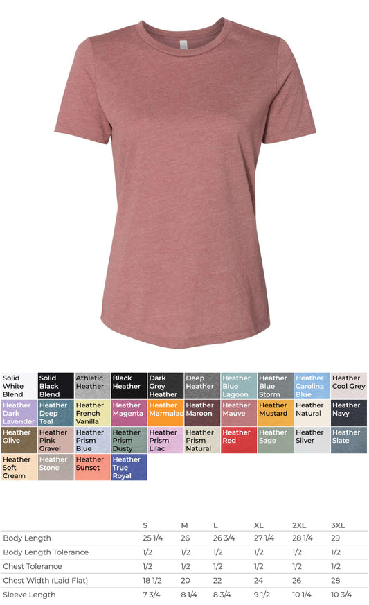 Bella Canvas 6400 cvc