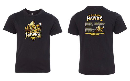 Banana Hawks Youth T-Shirt
