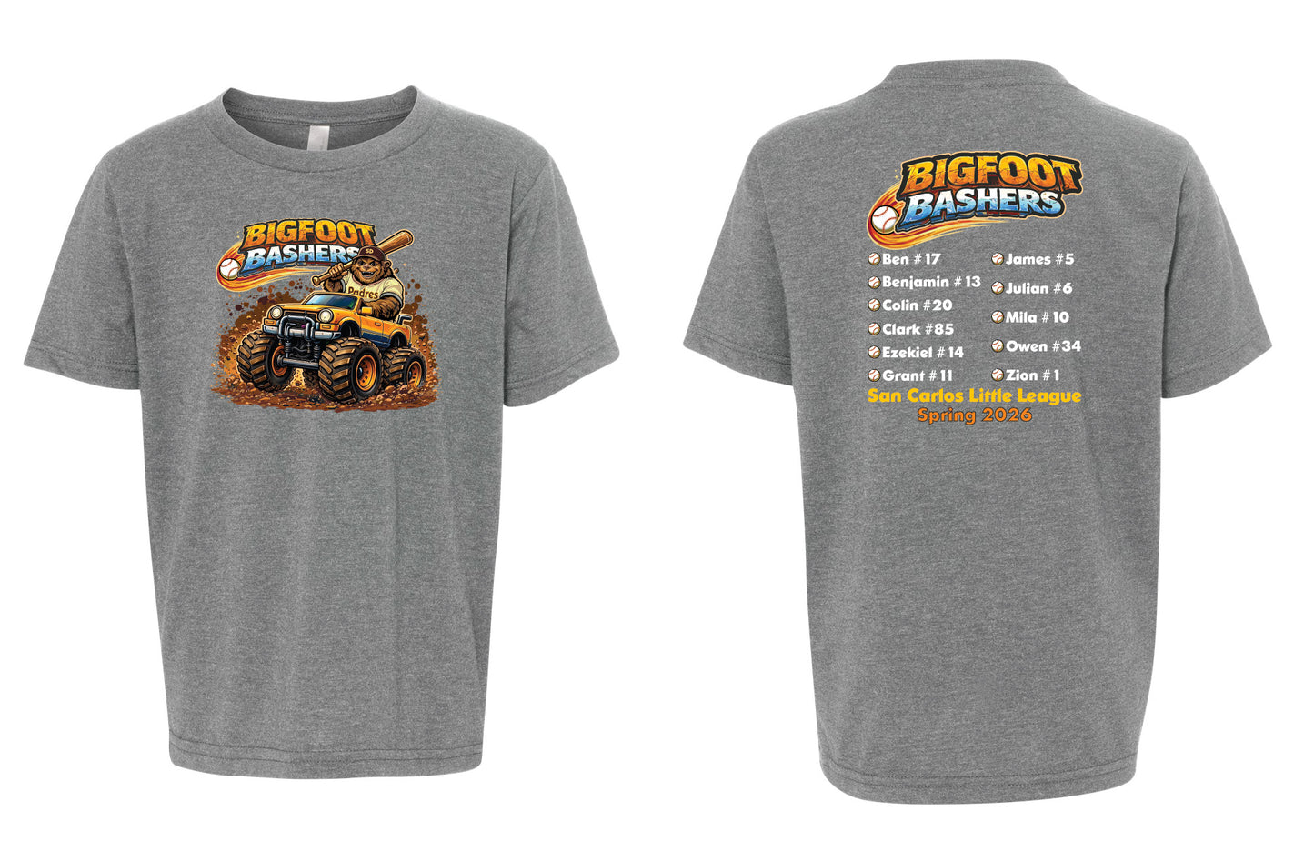 Bigfoot Bashers Youth T-Shirt