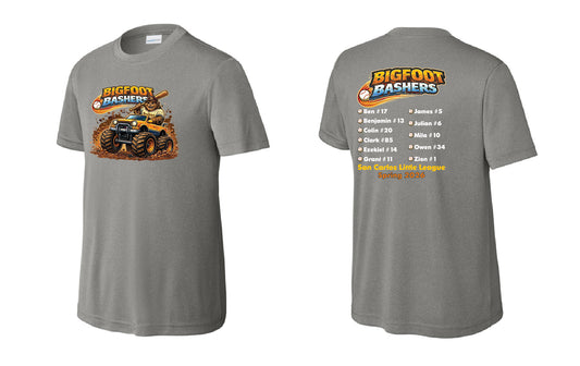 Bigfoot Bashers Youth Performance T-Shirt