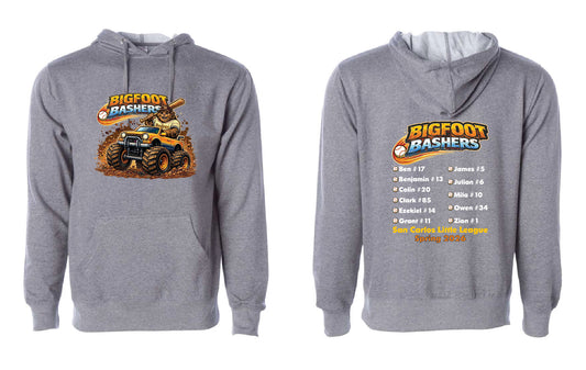 Bigfoot Bashers Adult Hoodie