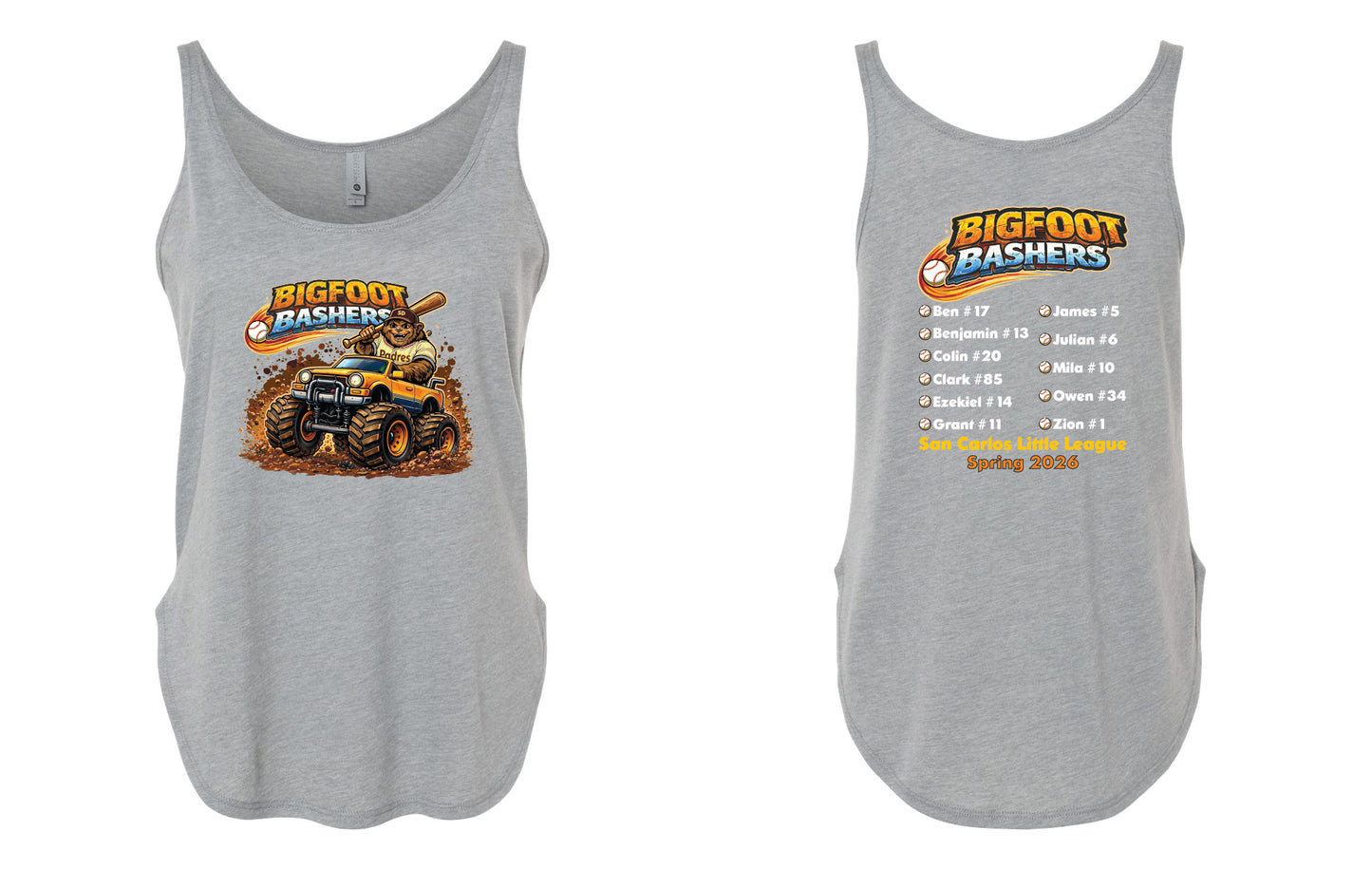 Bigfoot Bashers Ladies' Tank
