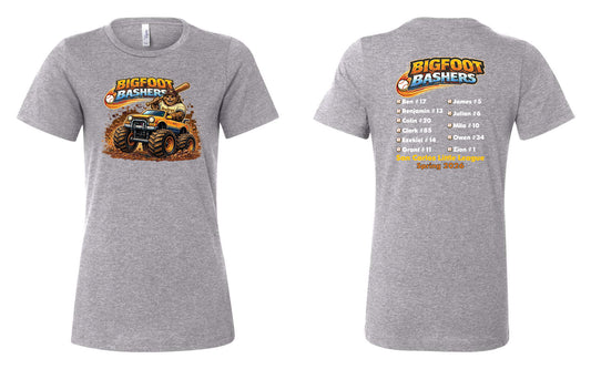 Bigfoot Bashers Ladies' T-Shirt