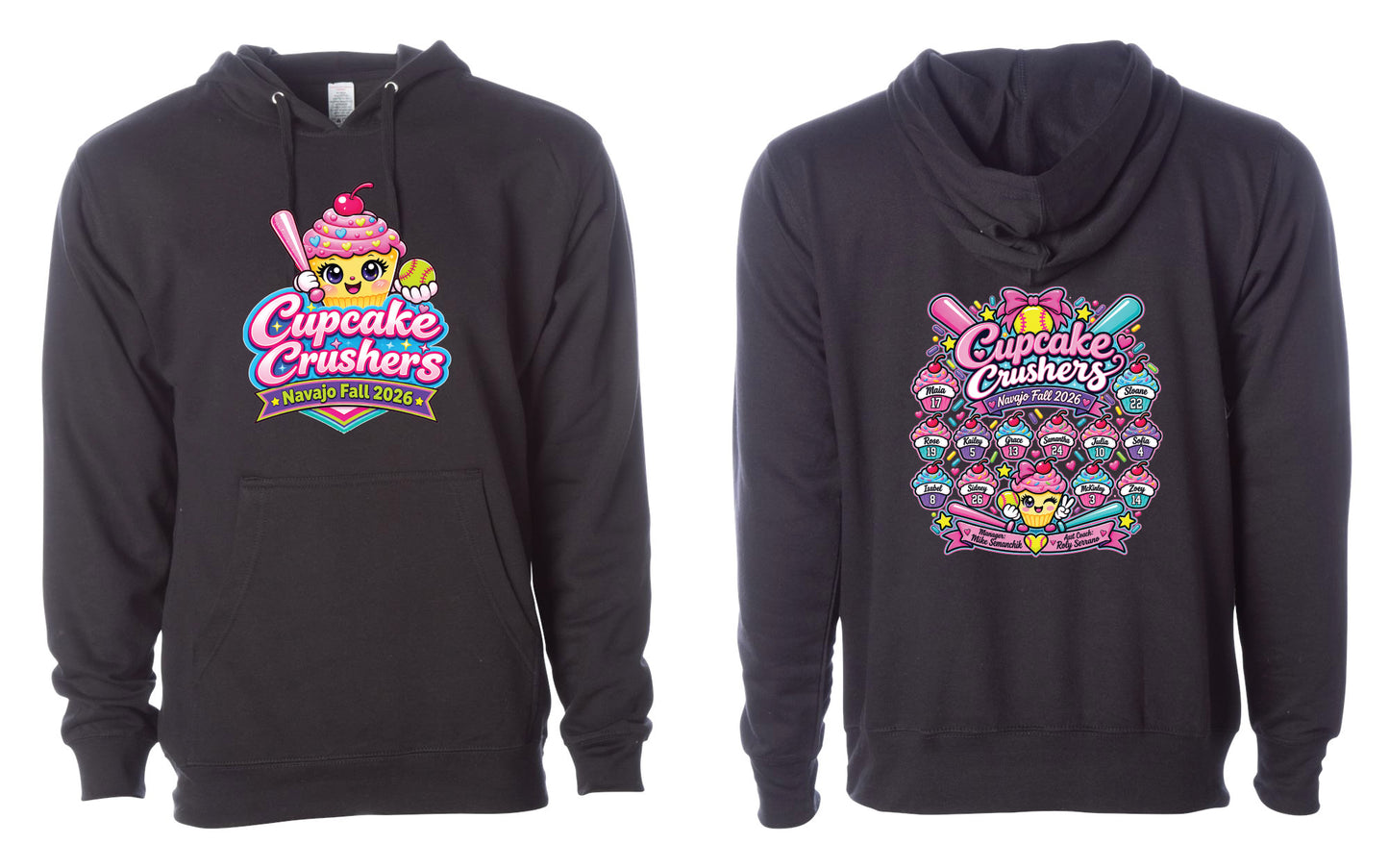Men's Pullover Hoodie - Black
