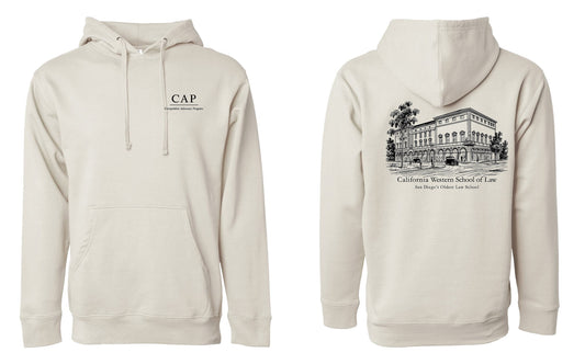 Men's Pullover Hoodie - Natural