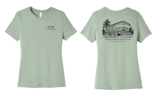 Ladies T-Shirt - Dusty Blue