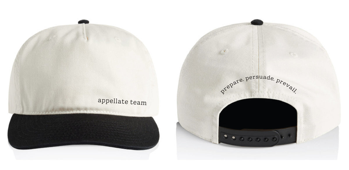 Appellate Team Hat - Natural/Black
