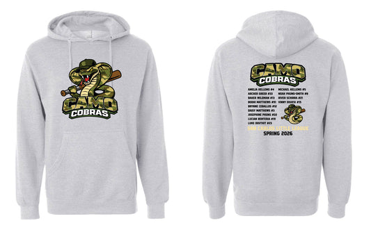Camo Cobras Adult Hoodie