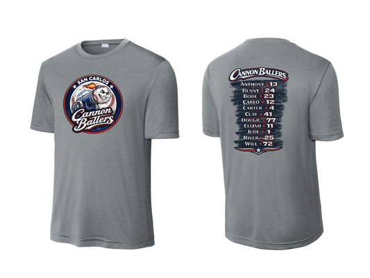Cannon Ballers Adult Performance T-Shirt
