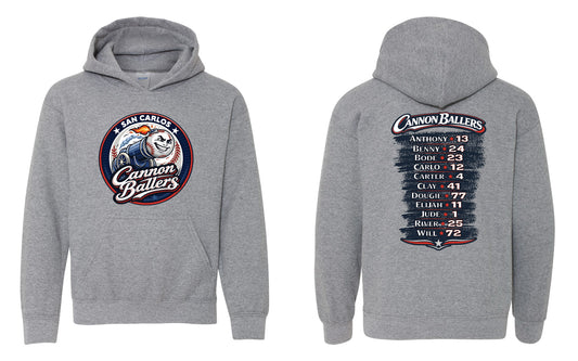 Cannon Ballers Youth Hoodie
