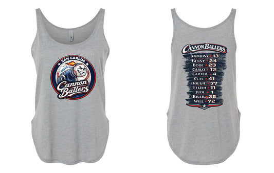 Cannon Ballers Ladies' Tank