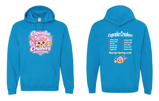Cupcake Crushers Adult Hoodie
