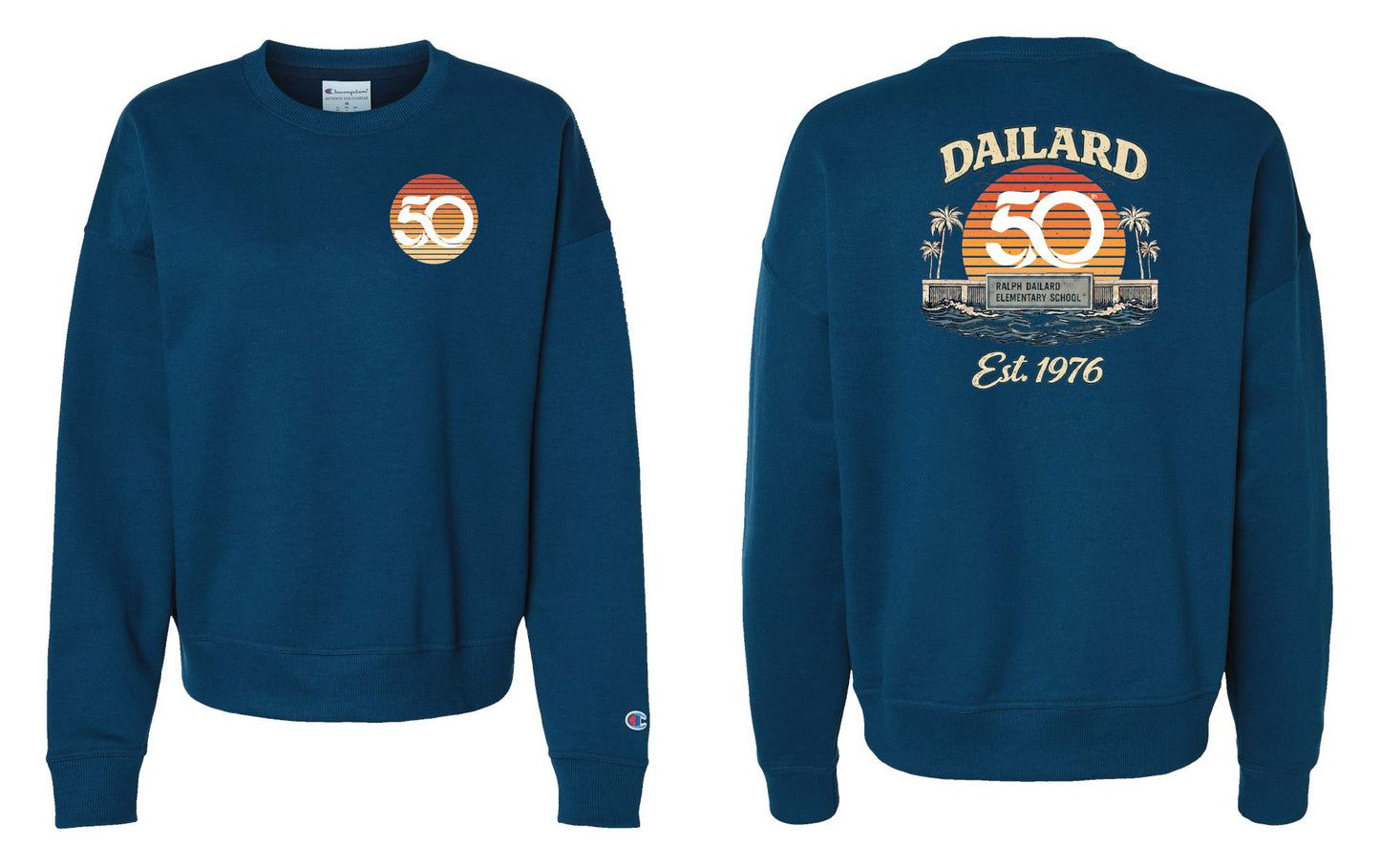 Ladies' Crewneck - Navy