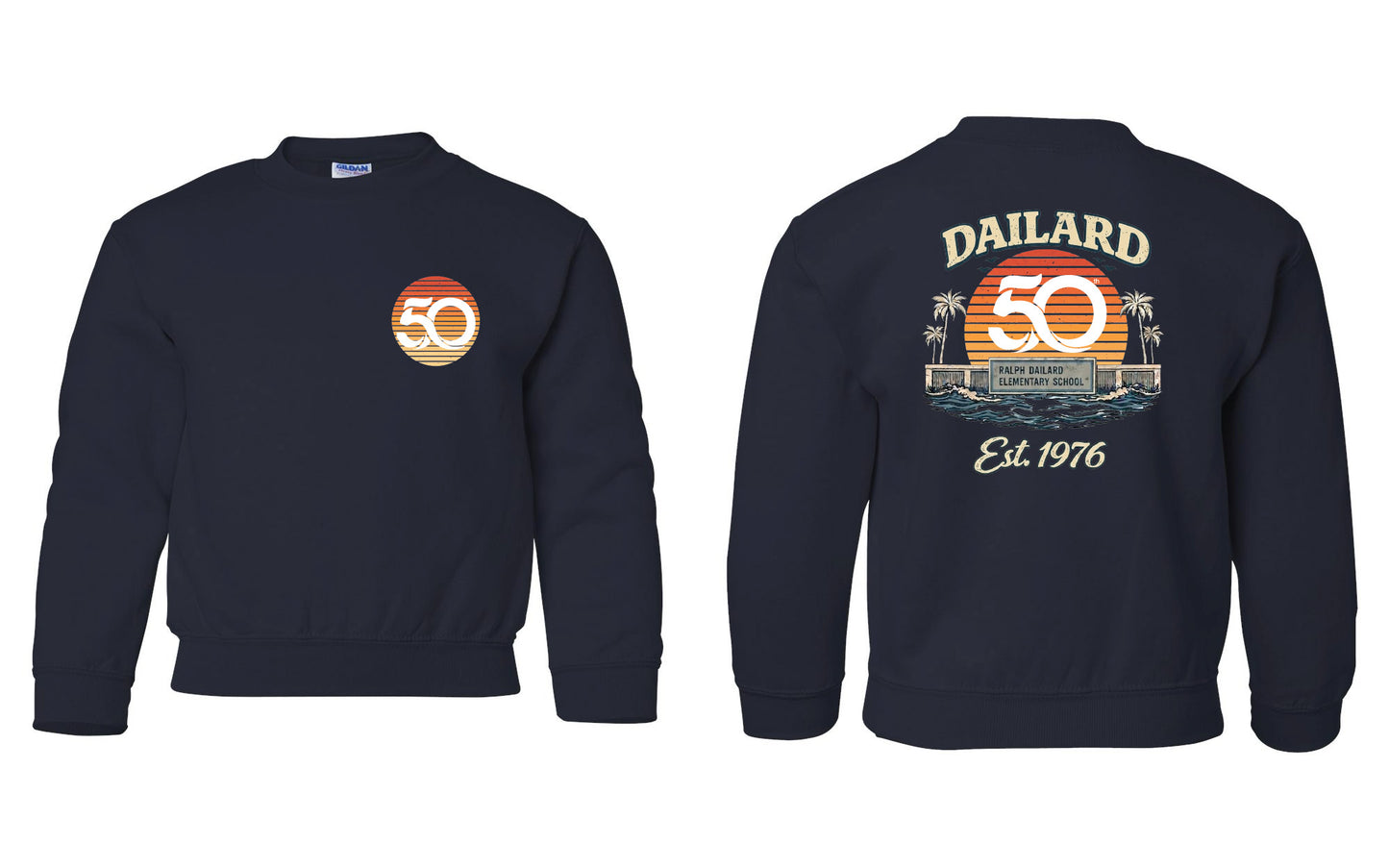 Youth Crewneck - Navy