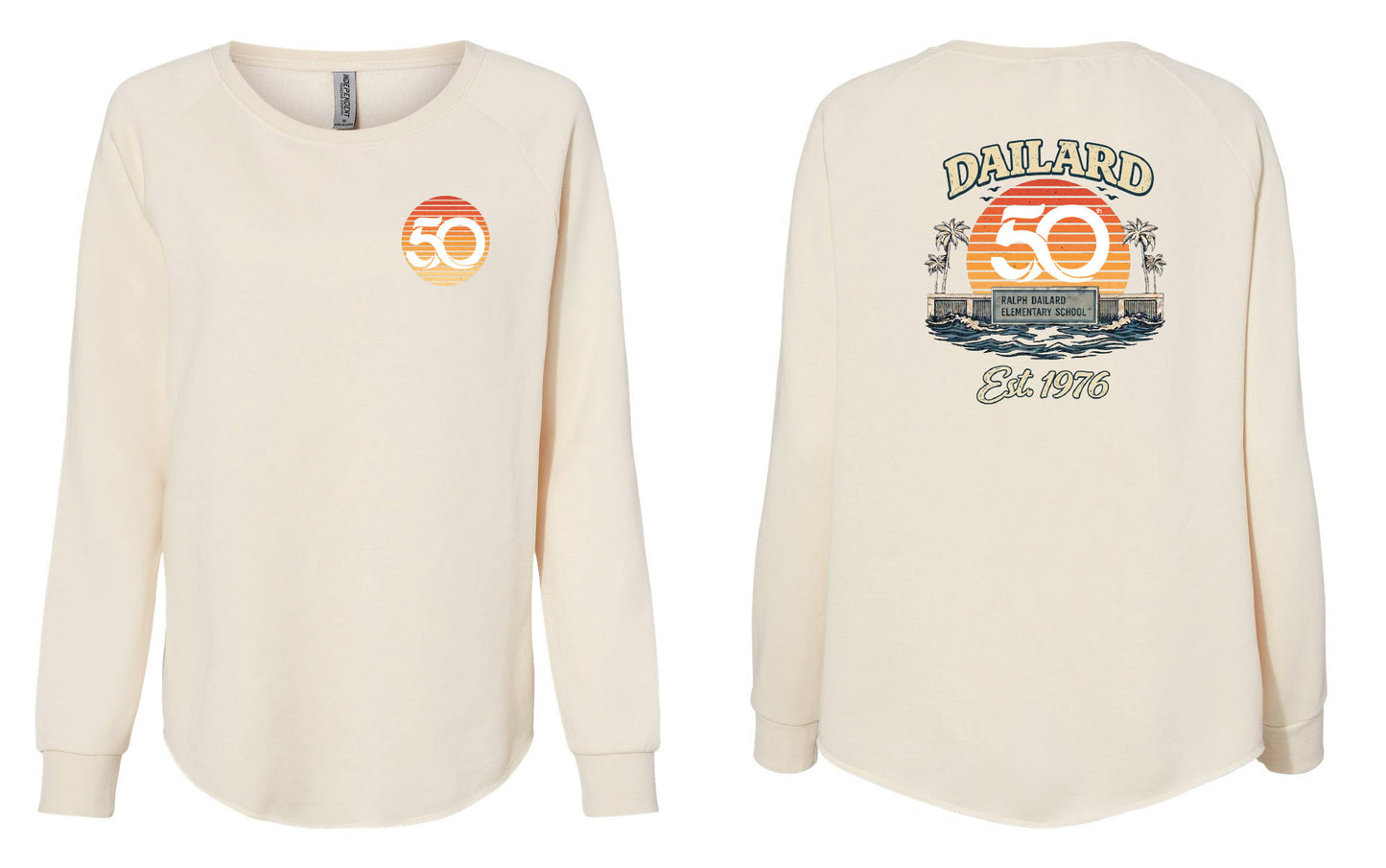 Ladies' Crewneck - Cream