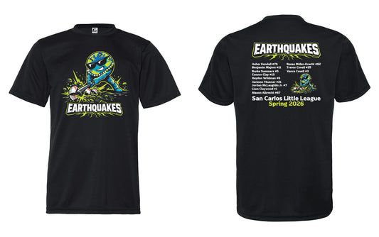Earthquakes Youth Performance T-Shirt