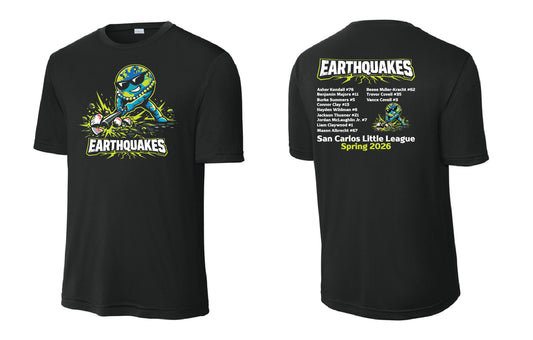 Earthquakes Adult Performance