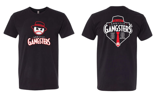 Ghostly Gangsters Adult T-Shirt