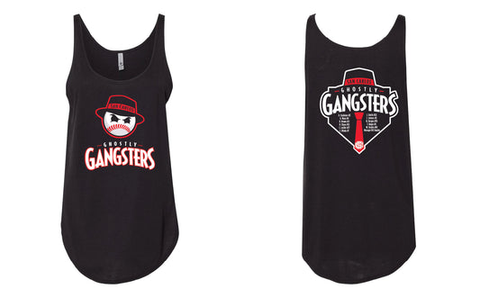 Ghostly Gangsters Ladies' Tank
