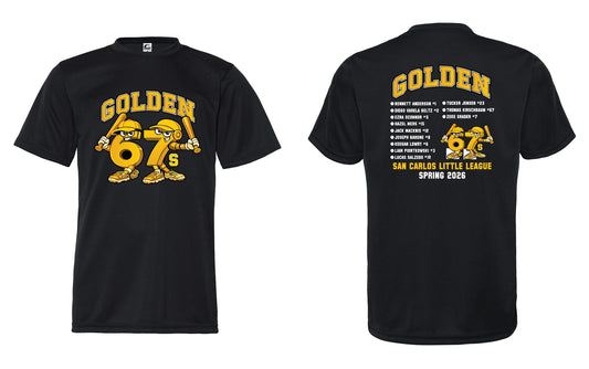 Golden 67s Youth Performance T-Shirt