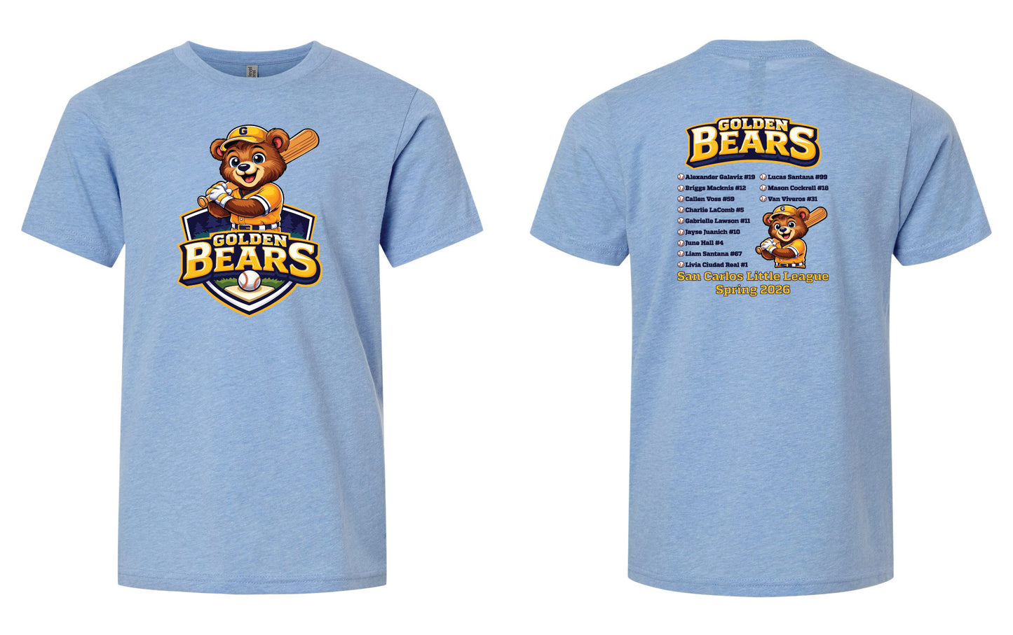 Golden Bears Youth T-Shirt