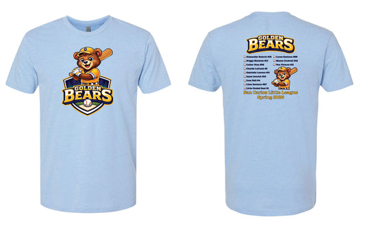 Golden Bears Adult T-Shirt