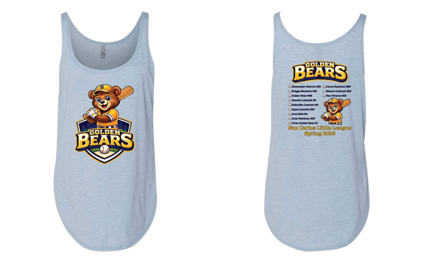 Golden Bears Ladies' Tank