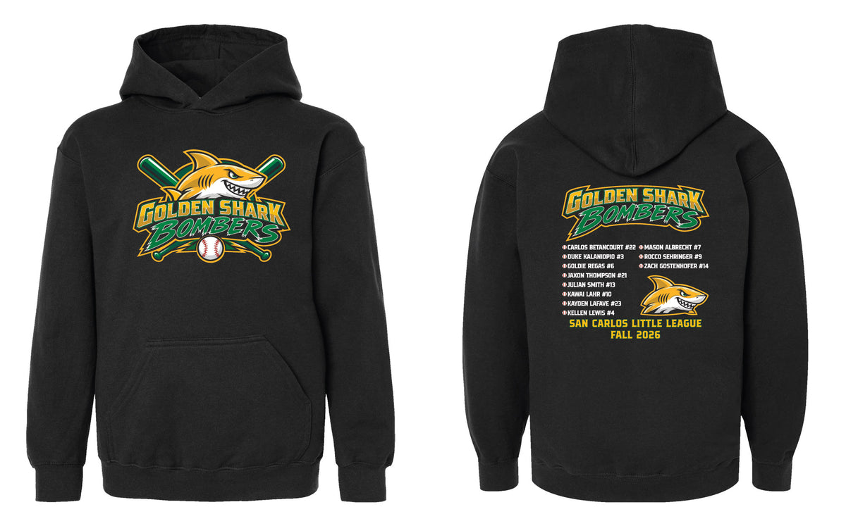 Youth Pullover Hoodie - Black