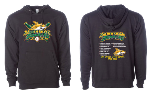 Adult Pullover Hoodie - Black