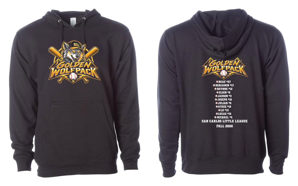 Adult Pullover Hoodie - Black