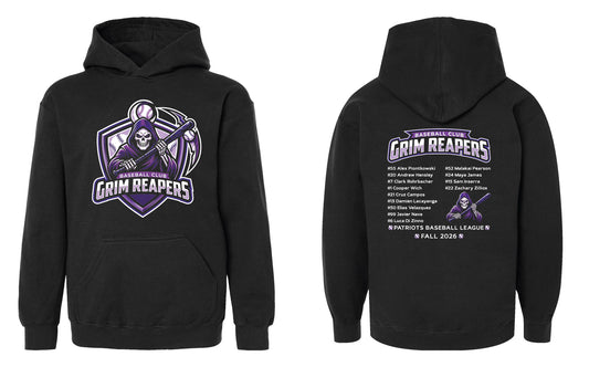 Youth Pullover Hoodie - Black